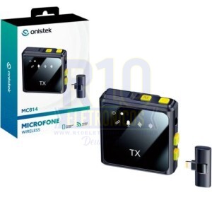 MICROFONE LAPELA SEM FIO IPHONE ONISTEK MC814