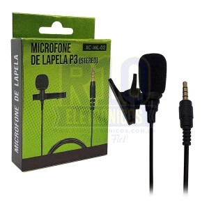MICROFONE X-CELL LAPELA P3 XC-ML-02