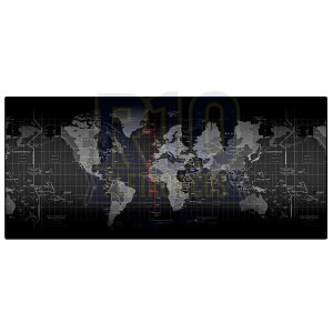 MOUSE PAD GAMER 90X40 ( MAPA MUND. MATRIX ) EXBOM 9040A