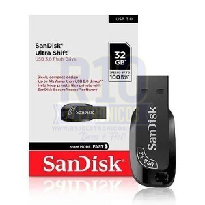 PENDRIVE 32GB SANDISK 3.0 Z410 ULTRA SHIFT