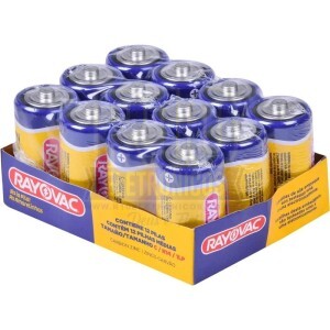 PILHA C RAYOVAC C/12 1,5V