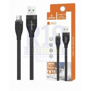 CABO USB TIPO-C 1M LEHMOX LE-2030-TC 4.8A