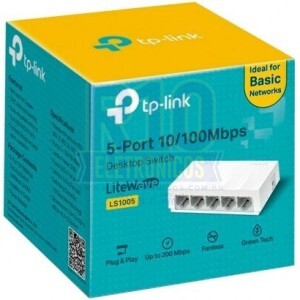 SWITCH TP-LINK 5 PORTAS LS1005 10/100