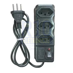 FILTRO DE LINHA 3 TOMADAS 85CM ELETRO GM-066