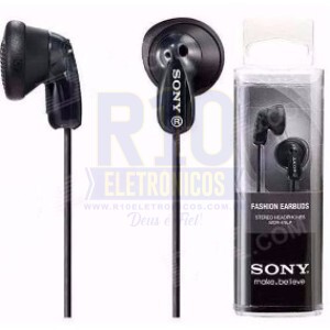 FONE SONY MDR-E9LP PRETO