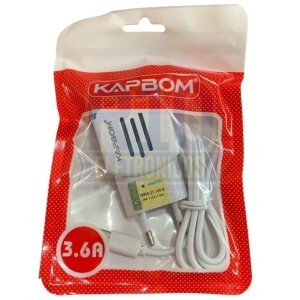 CARREGADOR KAPBOM TIPO-C 3.6A KA-395-TY 2USB