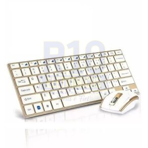 TECLADO E MOUSE SEM FIO HK-3910