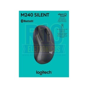 MOUSE SEM FIO LOGITECH M240 SILENT BLUETOOTH PRETO 7113