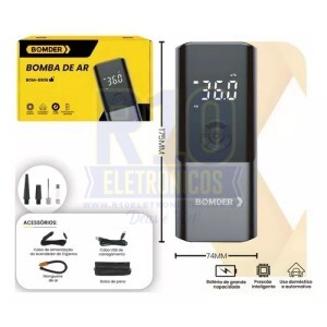 COMPRESSOR DE AR BOMVINK BOM-8906 COM VISOR DIGITAL