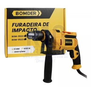 FURADEIRA DE IMPACTO BOMDER BOM-9522/9523 1050W 3000RPM 13MM