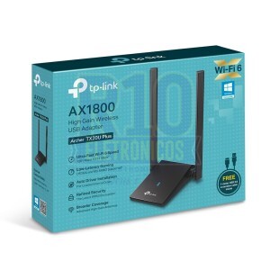 ADAPTADOR WIFI TP-LINK TX20U PLUS AX1800 WIFI 6