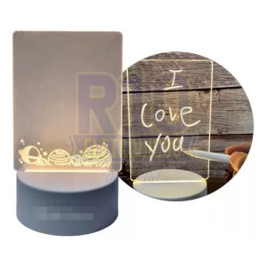 LUMINARIA LED ACRILICO LUATEK KL-1512 COM CANETA APAGÁVEL