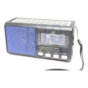 RADIO AM/FM KAPBOM KA-3277 SOLAR COM LANTERNA