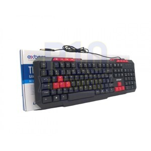TECALDO GAMER EXBOM BK-G136 MULTIMÍDIA TECLA COLORIDA
