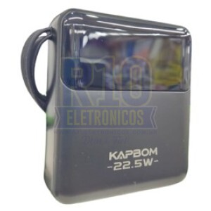 POWER BANK 10000 KAPBOM KA-9205 MINI COM 4 CABOS