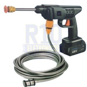 LAVADOURA DE ALTA PRESSÃO LUATEK LWJ-261 RECARREGÁVEL PARA CARRO 48V