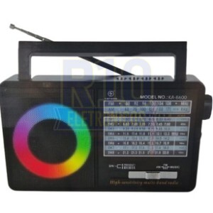 RADIO AM/FM KAPBOM KA-8600 RETRÔ RECARREGÁVEL