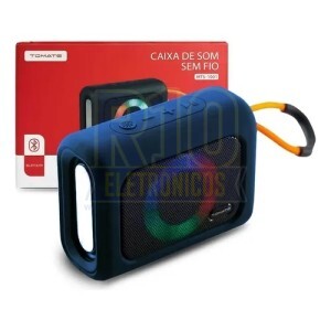 CAIXA DE SOM BLUETOOTH TOMATE MTS-1001 LED