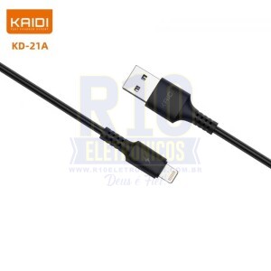 CABO USB IPHONE KAIDI KD-21A 1M 3A